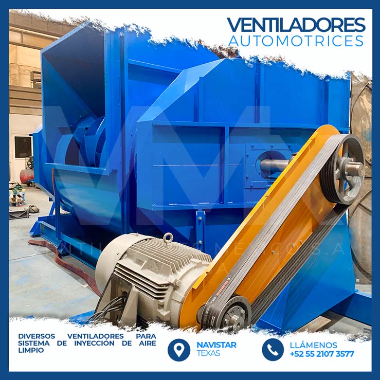 Ventiladores automotrices